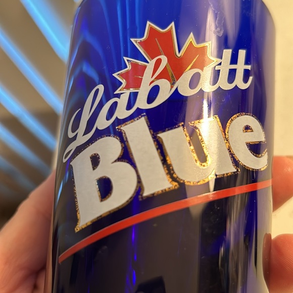 Labatt Blue Cobalt Blue Libbey Drinking Glass - Picture 5 of 5